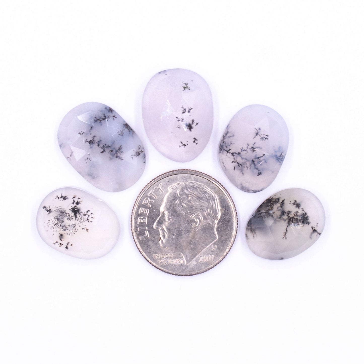 Dendritic Opal Rosecuts