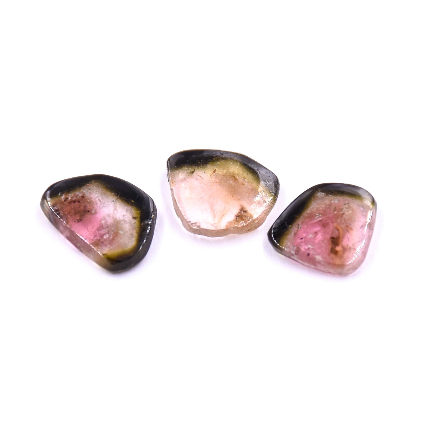 Tourmaline Slice Trio- Parcel X