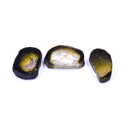 Tourmaline Slice Trio- Parcel Z