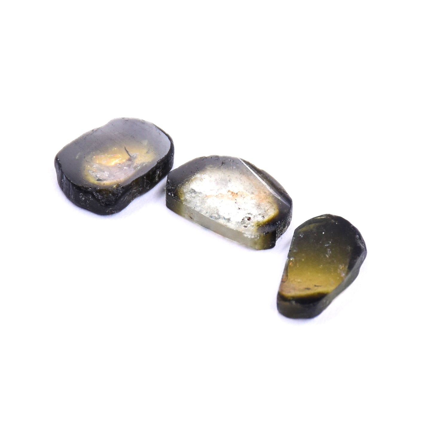 Tourmaline Slice Trio- Parcel Z