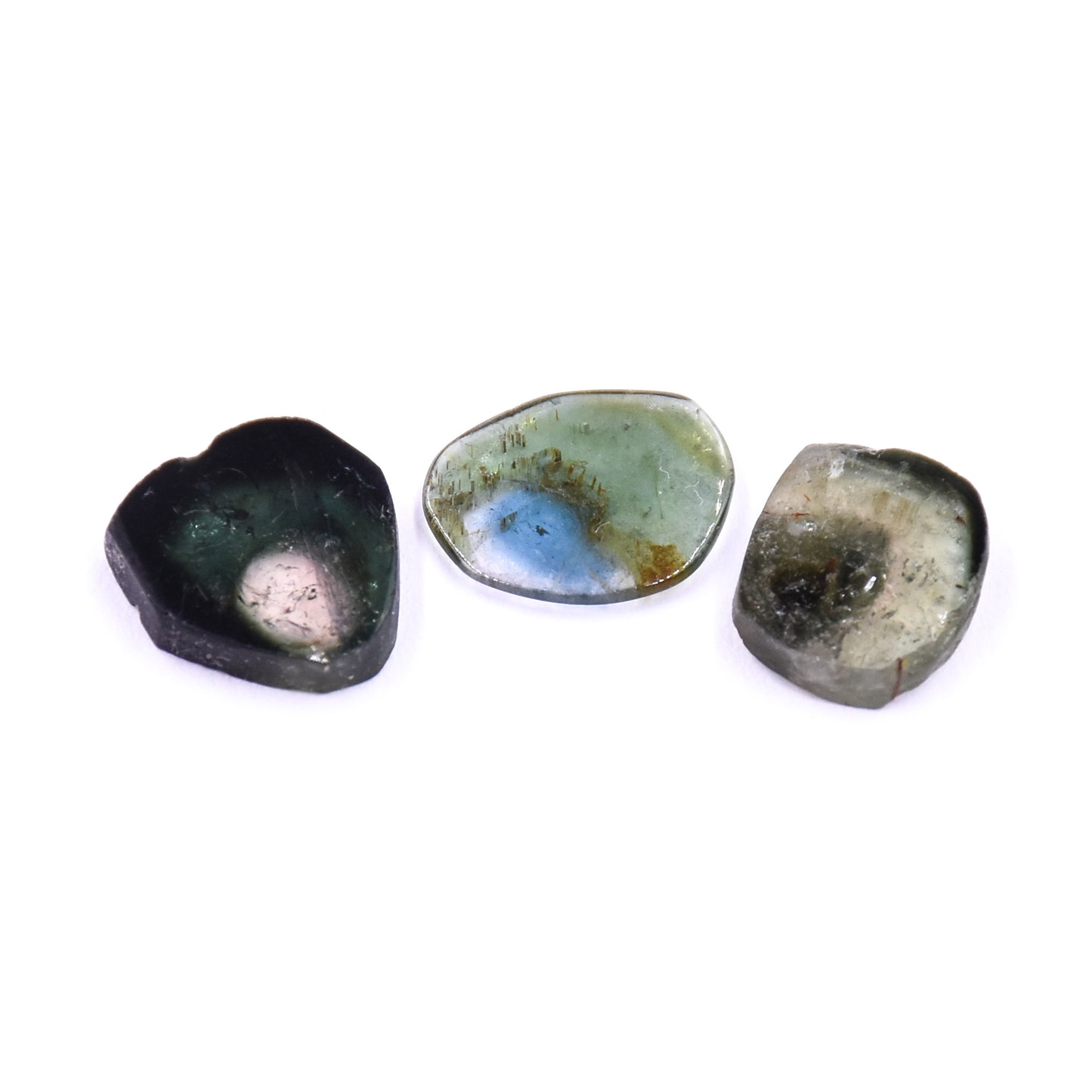 Tourmaline Slice Trio- Parcel A A