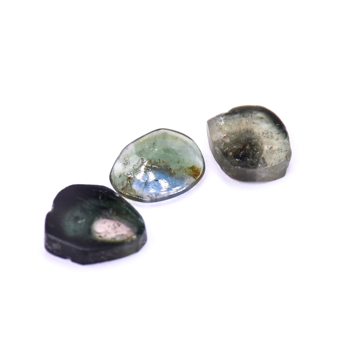 Tourmaline Slice Trio- Parcel A A