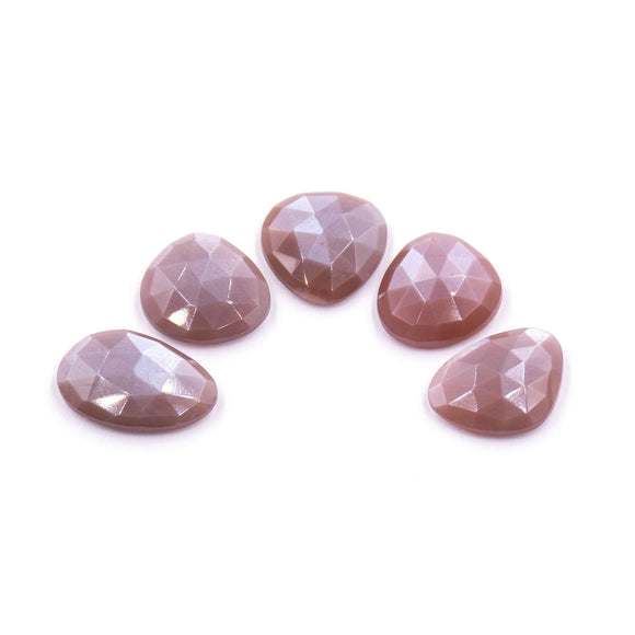 Chocolate Moonstone Rosecut - Parcel J
