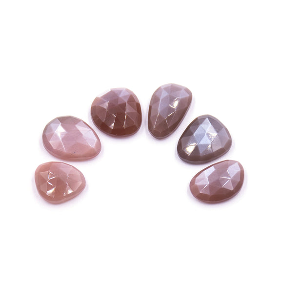 Chocolate Moonstone Rosecut - Parcel K