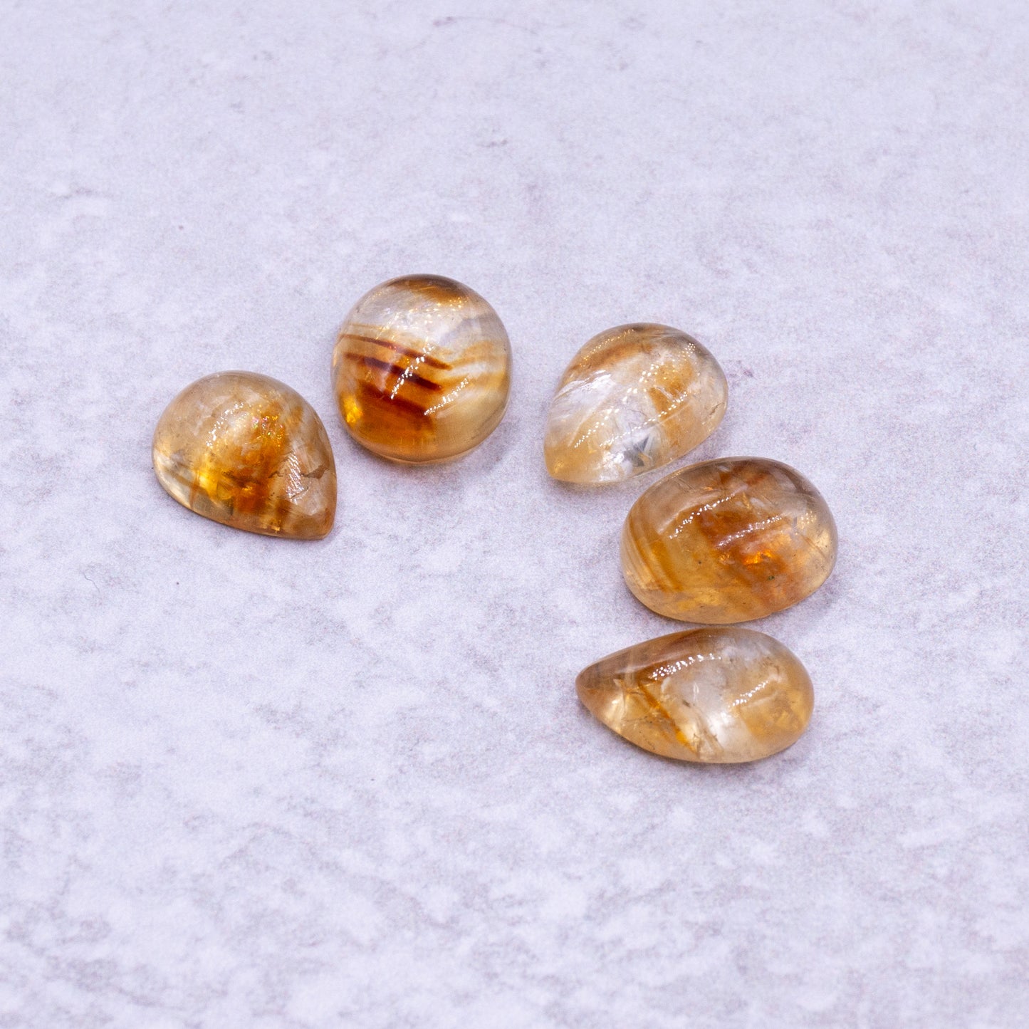 Citrine Cabochons - Parcel O