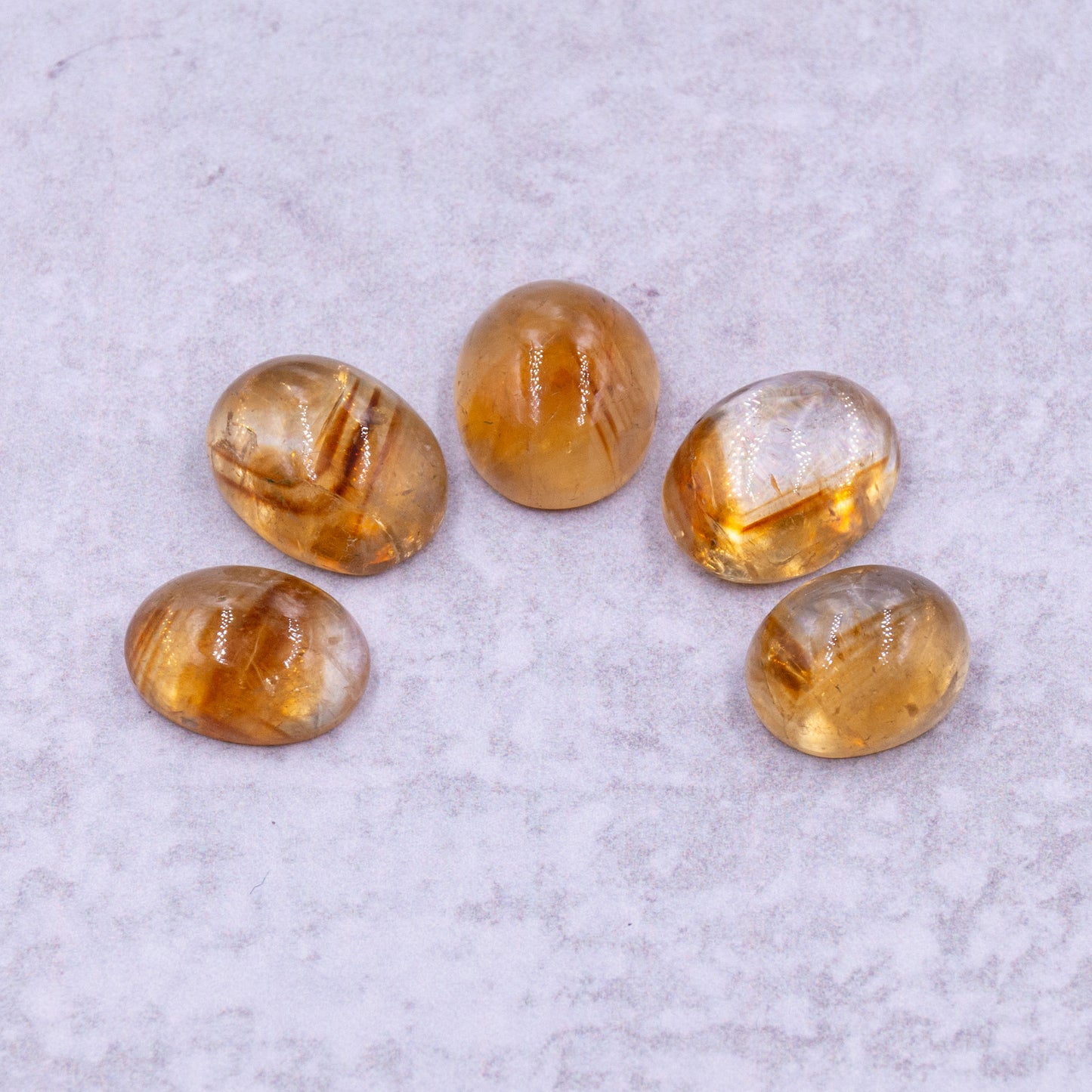 Citrine Cabochons - Parcel Q