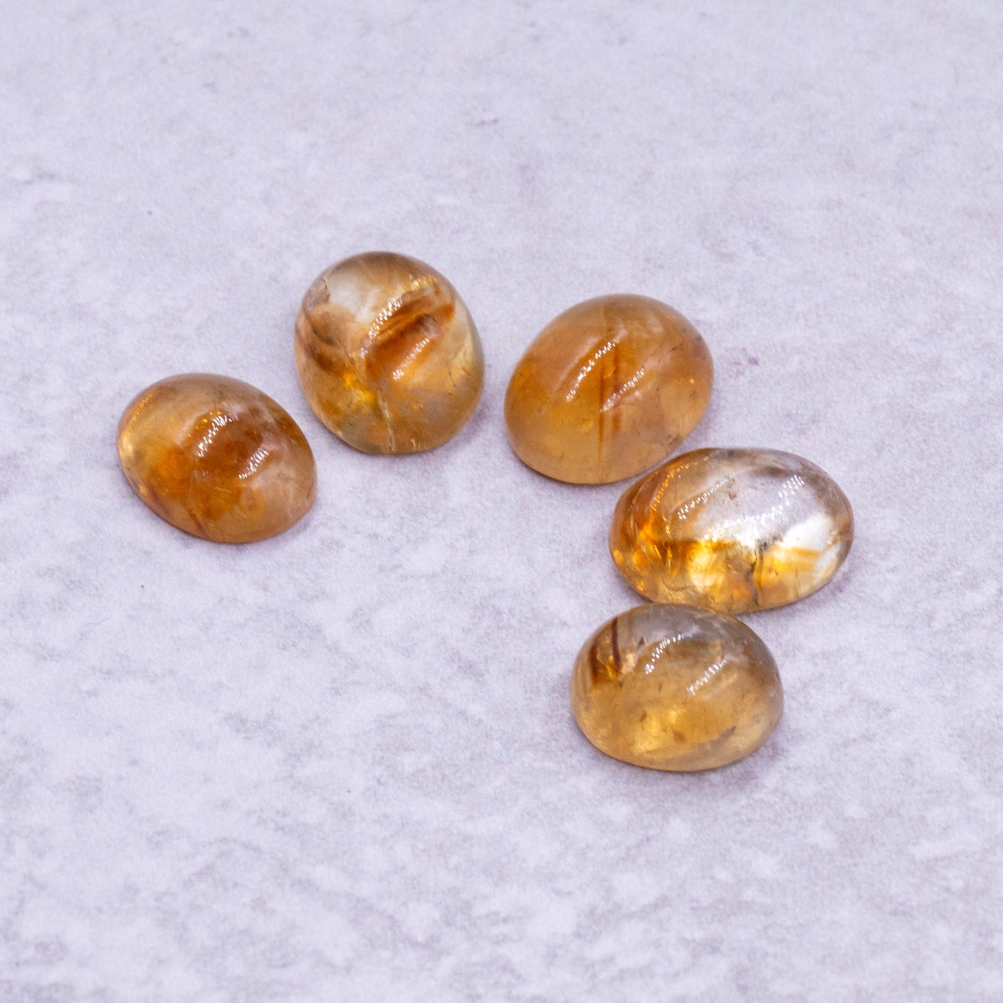 Citrine Cabochons - Parcel Q