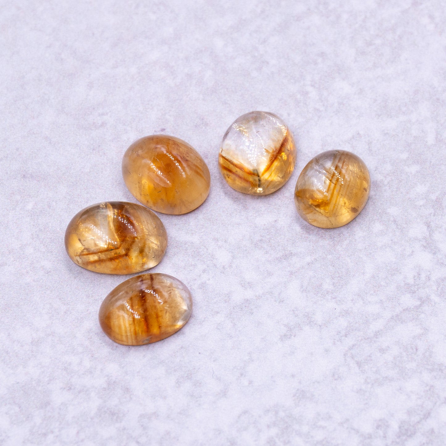 Citrine Cabochons - Parcel Q