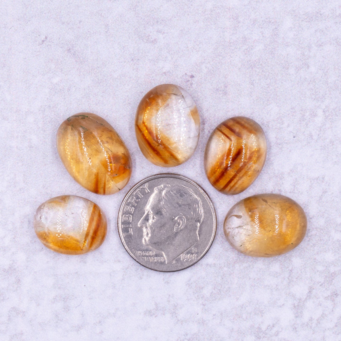 Citrine Cabochons - Parcel R