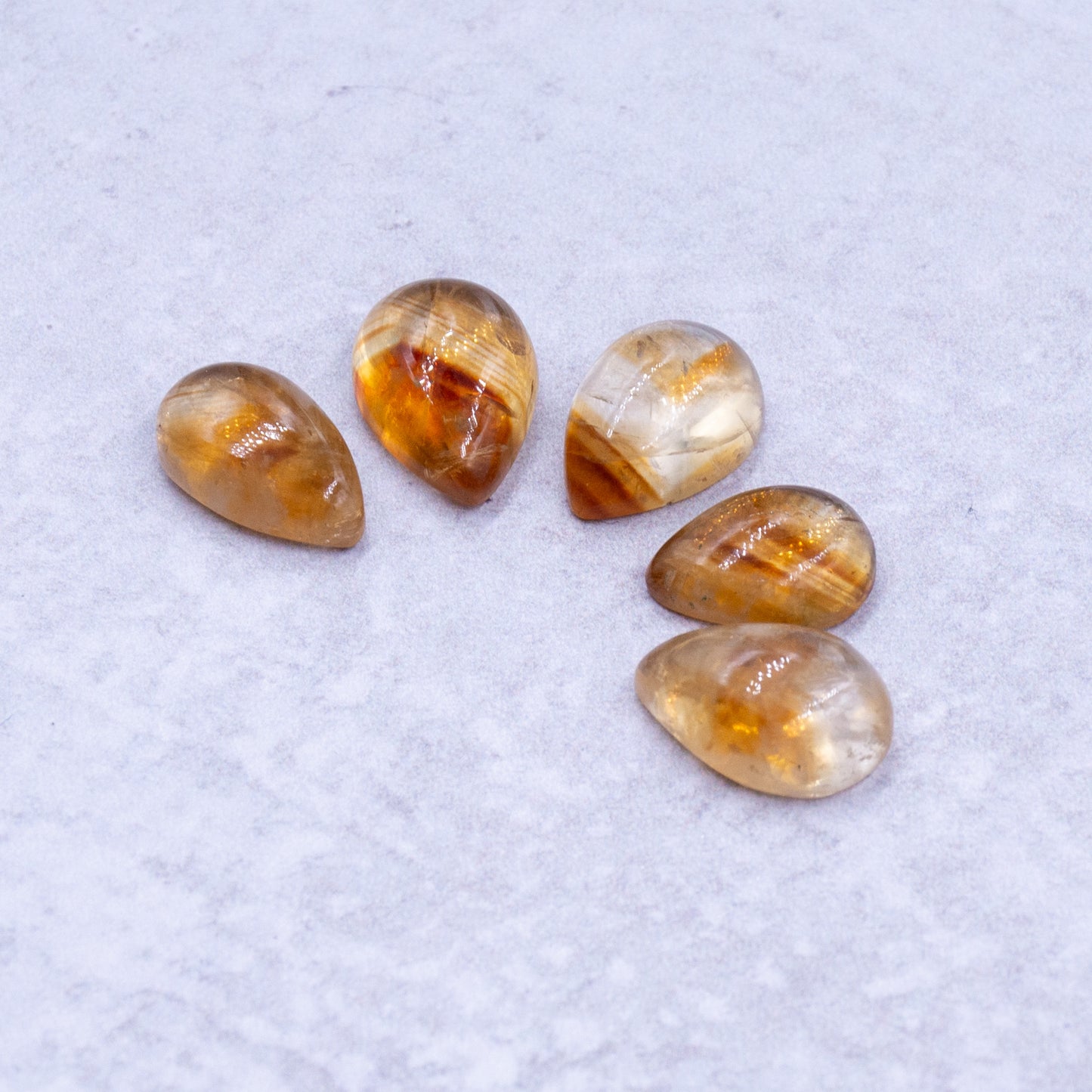 Citrine Cabochons - Parcel S