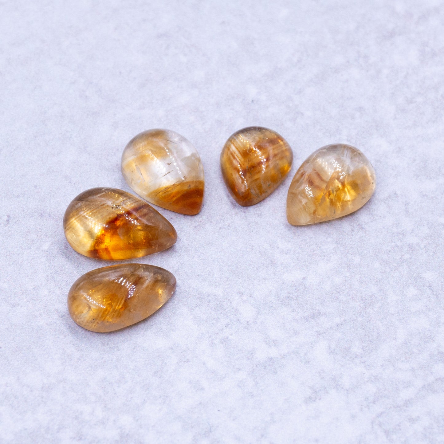 Citrine Cabochons - Parcel S