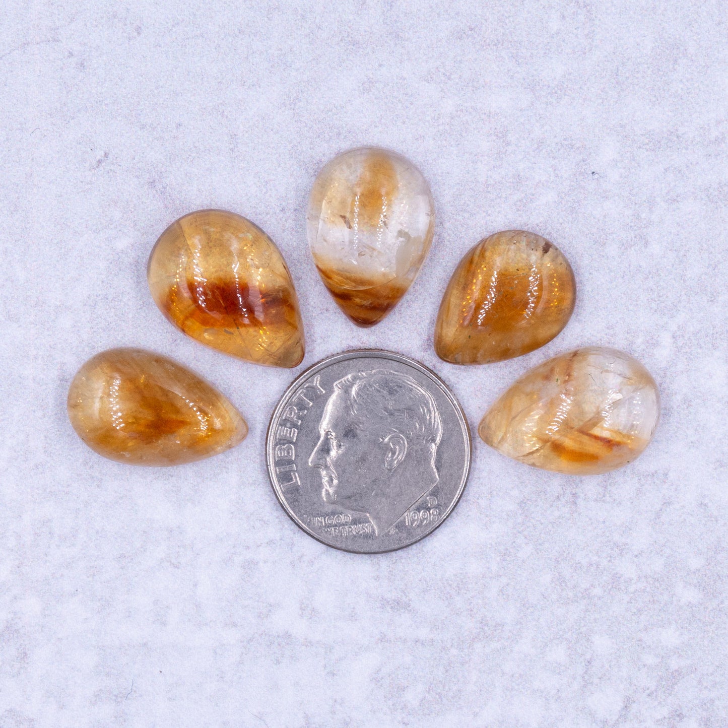 Citrine Cabochons - Parcel S