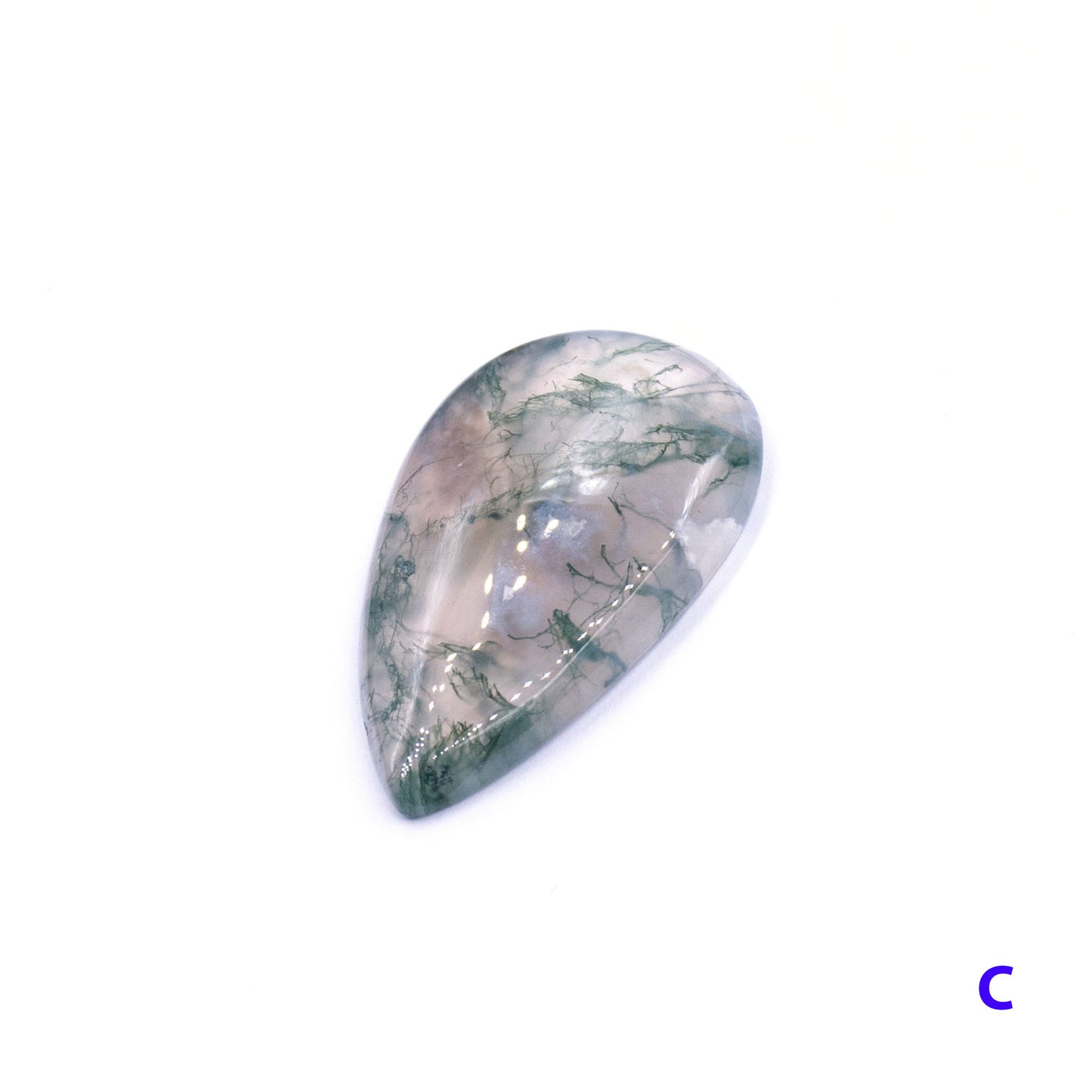 Moss Agate Cabochon