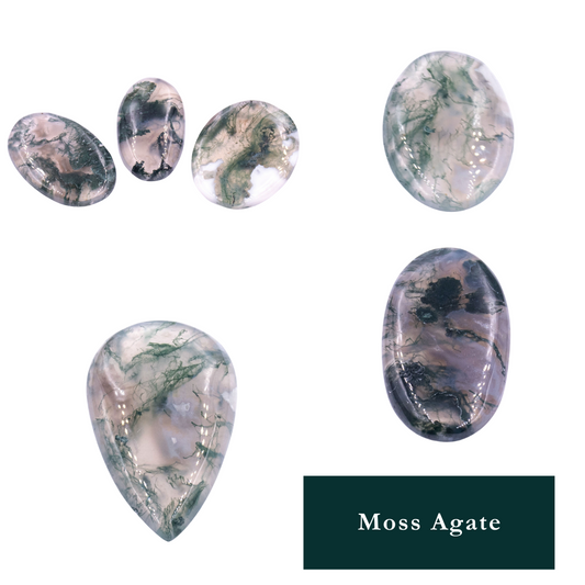 Moss Agate Cabochon