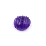 Amethyst Carved Pumpkin - D