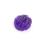 Amethyst Carved Pumpkin - G
