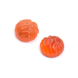 Carnelian Carved Pumpkins - P