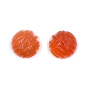Carnelian Carved Pumpkins - P