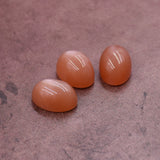 Moonstone Cabochon Peach Parcel - X X