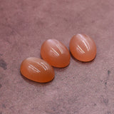 Moonstone Cabochon Peach Parcel - G G G