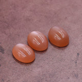 Moonstone Cabochon Peach Parcel - 3 K
