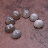 Moonstone Cabochon Grey Parcel - 4 H