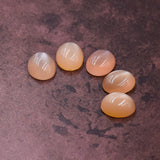 Moonstone Cabochon Peach Parcel - 4 L