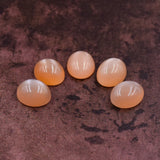 Moonstone Cabochon Peach Parcel - 4 M