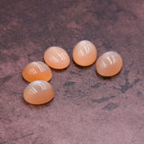 Moonstone Cabochon Peach Parcel - 4 M