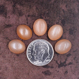 Moonstone Cabochon Peach Parcel - 4 M