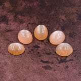 Moonstone Cabochon Peach Parcel - 4 R
