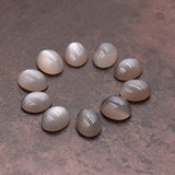 Moonstone Cabochon Grey Parcel - 5 H
